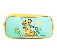 Bagtrotter Trousse Scolaire rectangulaire Le Roi Lion Verte
