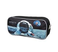 Bagtrotter Trousse Scolaire rectangulaire NASA Astronaute Noire