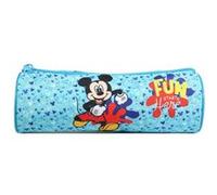 Bagtrotter trousse scolaire ronde disney mickey bleue