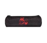 Bagtrotter trousse scolaire ronde donjons & dragons noir