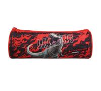 Trousse scolaire ronde jurassic world dinosaure noir TU