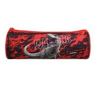 Bagtrotter Trousse Scolaire Ronde Jurassic World Dinosaure Noir