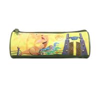 Bagtrotter trousse scolaire ronde jurassic world jaune