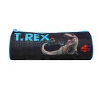 Trousse scolaire ronde jurassic world t-rex noir TU