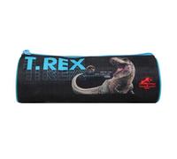 Bagtrotter Trousse scolaire ronde Jurassic World Noir T-Rex