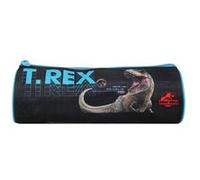 Bagtrotter Trousse Scolaire Ronde Jurassic World Noir T-Rex