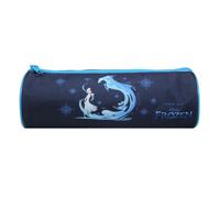 Bagtrotter trousse scolaire ronde la reine des neiges frozen bleue cheval