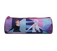 Bagtrotter Trousse Scolaire Ronde La Reine des Neiges/Frozen Violette
