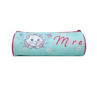 Bagtrotter trousse scolaire ronde marie verte papillons