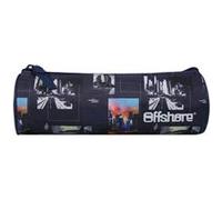 Bagtrotter Trousse Scolaire Ronde Offshore Bleu City Ville