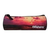 BAGTROTTER Trousse scolaire ronde Offshore Sunset Multicolore