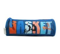 Trousse scolaire ronde phileas basket bleu TU