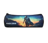 Bagtrotter Trousse Scolaire Ronde Star Wars/The Mandalorian Noir