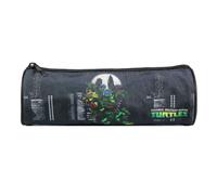 Bagtrotter Trousse scolaire ronde Tortues Ninja Noire