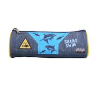 Bagtrotter Trousse scolaire Vorax ronde Bleue Requins