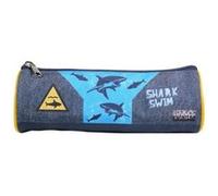 Bagtrotter Trousse Scolaire Ronde Vorax Bleue Requins