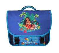 Bagtrotter - Vaiana - Disney - Cartable 38cm - Bleu Foncé - 2 Compartiments - 1 Poche Sous Rabat - Bretelles Matelassés -...