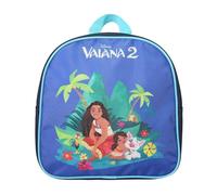 Bagtrotter - Vaiana - Disney - Sac à Dos Scolaire Goûter 24 cm - Bleu Foncé - 1 compartiment zippé - Bretelles Matelassées - 24x7x24 cm - Matière Polyester - Sac à Dos Scolaire Maternelle