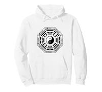 Bagua Miroir Feng Shui Design Yin/Yang Huit Trigrammes Symbole Sweat à Capuche