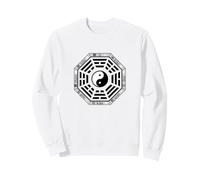 Bagua Miroir Feng Shui Design Yin/Yang Huit Trigrammes Symbole Sweatshirt