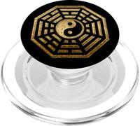 Bagua Pakua Yin Yang I Ging Trigrammes Chine Taoïsme Réalité PopSockets PopGrip pour MagSafe