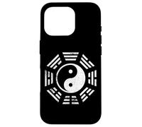 Bagua Yin and Yang Symbol I Ching Taoism Tai Chi tao Vintage Coque pour iPhone 16 Pro