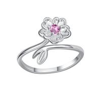 Bague À Fleurs Pour Femmes, Bijoux De Doigt À La Mode, Bagues De Style Frais | Pour Femmes Dames Usage Vacances À La Plage Festivals De Musique Voyage Rendez-vous Nuits Saint-Valentin Vacanc