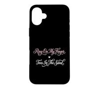 Bague à Mon Doigt Beach Bride Coque pour iPhone 16 Plus