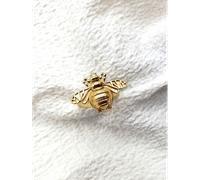 Bague abeille symbolique abondance or