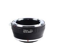 Bague Adaptation Objectif compatibile Con Nikon-FX Adaptateur de Monture pour Monter Objectif compatibile Con Nikon à Caméra compatibile Con Fujifilm FX en Métal