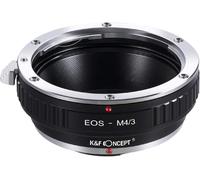 Bague Adaptation Objectif Compatible Avec Objectif Compatibile Con Canon Ef/Ef-S Vers Boîtier M4/3, Eos-M4/3[Z5180]