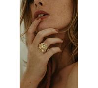 Bague ajustable lumineuse plissée - helios