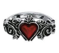 Bague Alcan gothique Betrothal en étain: Taille L britannique