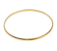 Bague Alliance Plaqué Or 18 carats - Largeur 2mm - Taille 68 - Mixte