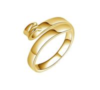 Bague anti-anxiété pour filles - Support de doigt réglable - Anneau de tension au crochet - Pour le crochet - Accessoires de tricot - Outils pour mère et adolescente, One Size, Alliage d'aluminium
