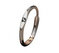 Bague Argent 925 Femme Reglablebagues Sivler 12 Signes Du Zodiaque Pour Femmes Et Hommes Fines Et Empilables Avec Constellations Et Astrologie Ajustables Taille 43 À 47 Bijoux Cadeaux D'Anniversair