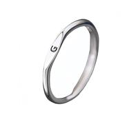 Bague Argent 925 Femmebagues Initiales En Argent Pour Femmes Et Hommes, Alliances Empilables Avec Lettres Majuscules, Alliances Fines Empilables Pour Le Pouce, Ajustables, Bijoux Cadeaux G