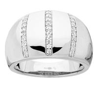 Bague bombée en Argent - Phebus Femme
