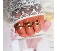 Bague câlin or amour propre