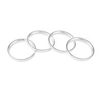 Bague Centrage Jante,Anneaux De Centrage 4pcs Alliage de voitures en alliage d'aluminium Bague centrale de la roue d'entretoise de roue 73.1-66.45 73.1-66.6 73.1-67.1 73.1-70.3 73.1-72.6mm(73.1-70.1mm