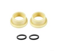 Bague Choc pour vtt Composite Auto-Lubrifiante pour durable Bague | Matériau composite pour durable, résistance à l'abrasion, auto-lubrifiant, entretien, couleur jaune(Two)
