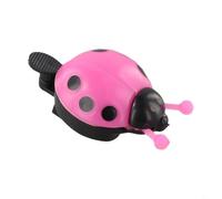 Bague Coccinelle en Plastique Fantaisie pour Guidon de Vélo Décor Insecte Inspiré Compatible avec Cadre de Vélo Classique et Contemporain (Poudre)