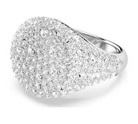 Bague cocktail Sublima, Blanche, Métal rhodié 52