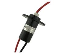 Bague collectrice conductrice à courant élevé, 2 à 6 canaux, 30A, plateau tournant, collecteur de brosse, connecteur d'énergie éolienne(5-way 30A D31mm.)