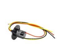 Bague collectrice conductrice Collecteur à capsule 2/3/4/6/8/12/14/36 canaux avec courant 2A/5A/10A/30A, diamètre extérieur 22 mm(22mm 36CH 2A flangeA)