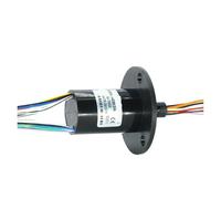 Bague collectrice conductrice Mini-collecteur tournant for éolienne, diamètre 6,5 mm, 7,9 mm, 12, 22 mm, courant 1 A/1,5 A/2 A, 8, 18 ou 24 canaux.(12.5mm 18CH 1.5A)