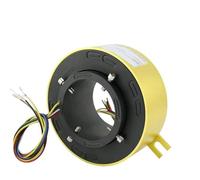 Bague collectrice conductrice rotative, alésage de 70 à 80mm, diamètre extérieur de 158mm, 2 4 6 8 10, Joint rotatif électrique à 12 voies(IH 80mm OD 158mm,4 Channels)