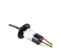 bague collectrice électrique, Type chapeau, collecteur de Signal, petite lanterne rotative, Drone portable, panoramique/inclinaison, 1 pièces(Outer diameter 12mm -6 core 2A)