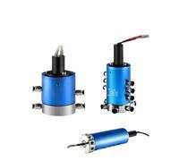 Bague collectrice intégrée gaz et électrique, 1 pièce, 2 4 6 8 10 12, 20 voies gaz + 6 voies-56 passage de peinture, joint rotatif à 360 degrés(2 in hole 2 out- M5 6 road 2A)