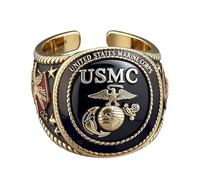 Bague commémorative du 250e anniversaire du Corps des Marines, cadeau collecté pour les amateurs militaires hommes et femmes, cadeau commémoratif de soldat à la retraite
